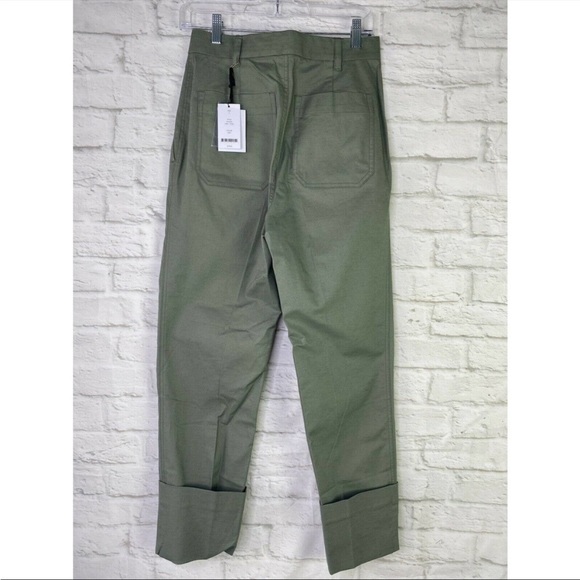 NWT The Script Claudia Pants Cotton/Linen Cuffed - Picture 5 of 10